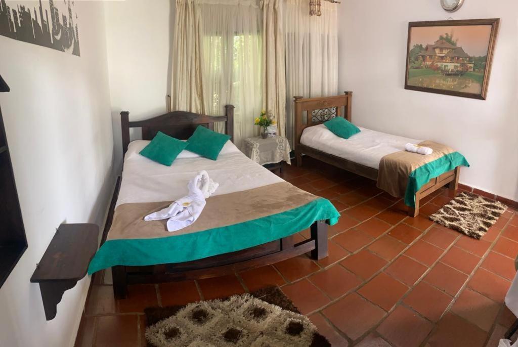Hotel Campestre La Loma Curití المظهر الخارجي الصورة