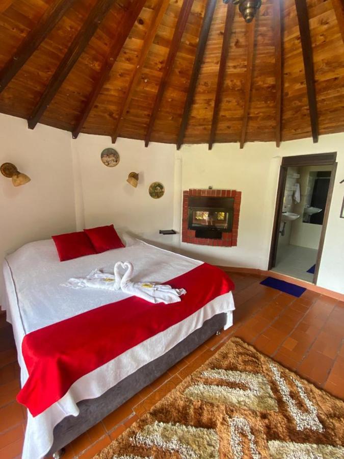 Hotel Campestre La Loma Curití المظهر الخارجي الصورة