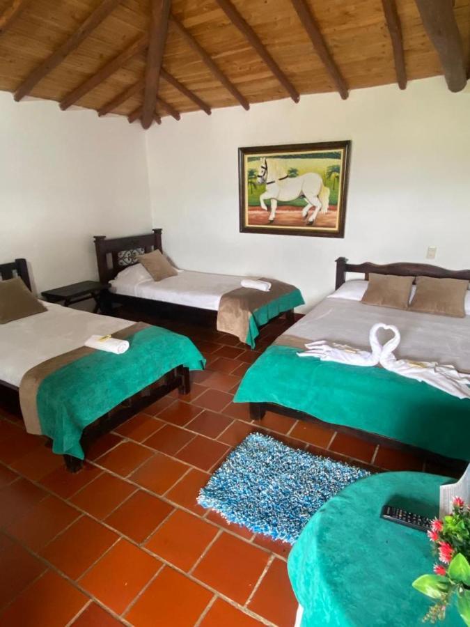 Hotel Campestre La Loma Curití المظهر الخارجي الصورة