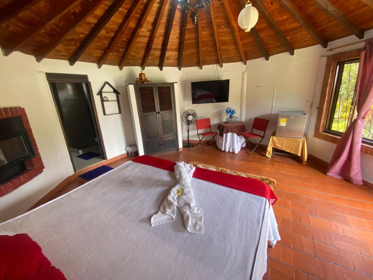 Hotel Campestre La Loma Curití المظهر الخارجي الصورة