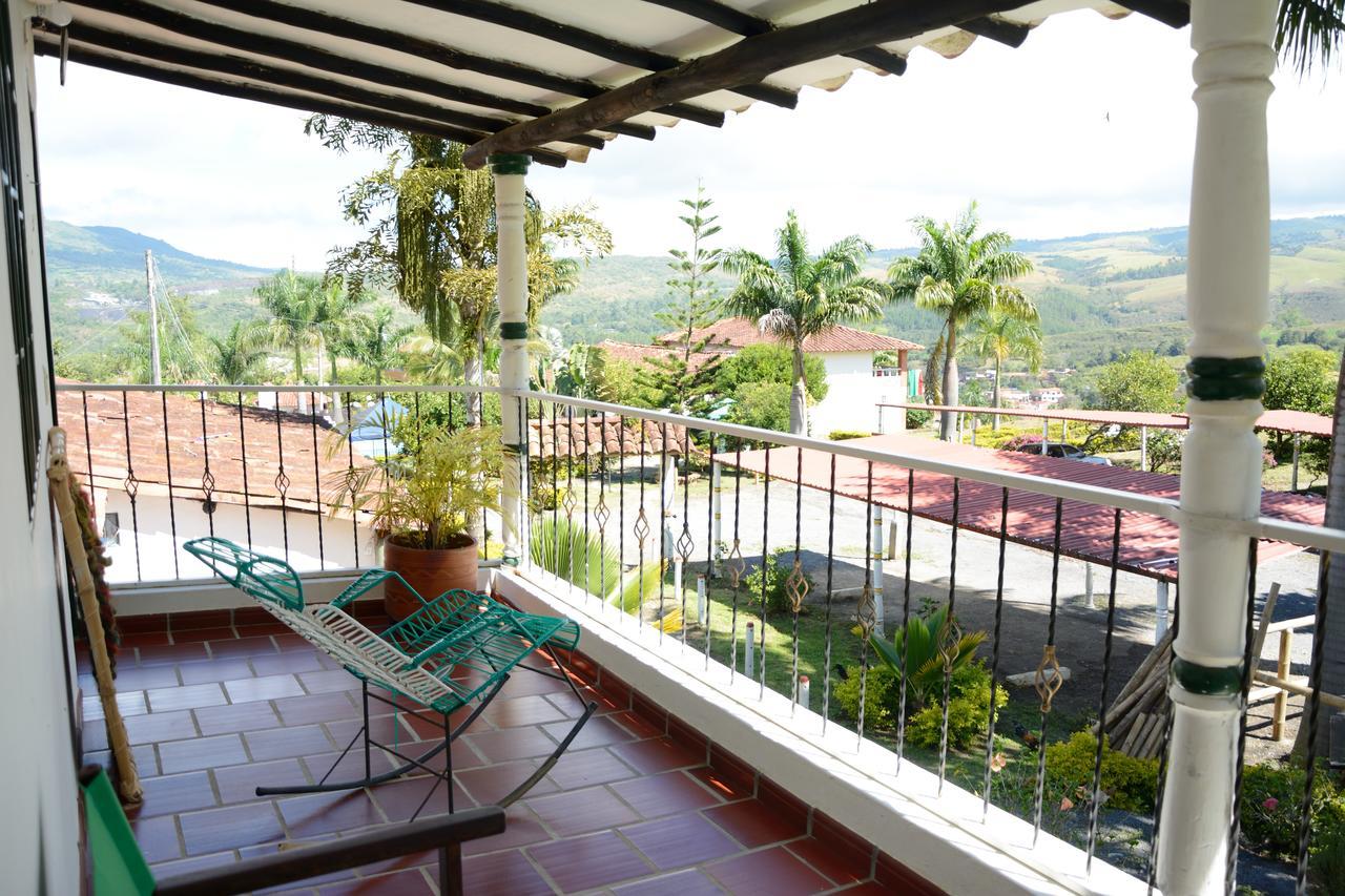 Hotel Campestre La Loma Curití المظهر الخارجي الصورة